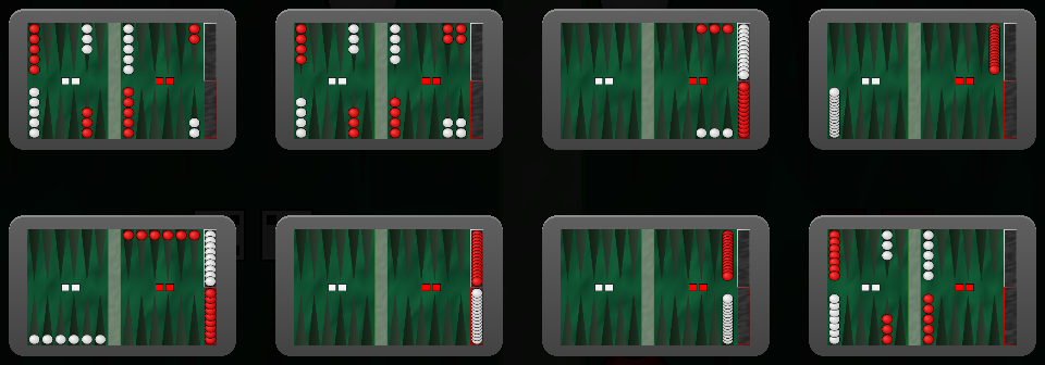 Freeform Backgammon Variations Menu